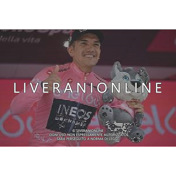24-05-2022 Giro D\'italia; Tappa 16 Salo - Aprica; 2022, Ineos - Grenadiers; Carapaz Antonio, Richard Antonio; Aprica; ©SIROTTI/AGENZIA ALDO LIVERANI SAS