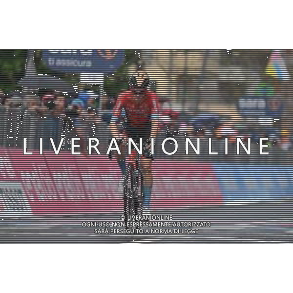 24-05-2022 Giro D\'italia; Tappa 16 Salo - Aprica; 2022, Bahrain - Victorious; Bilbao, Peio; Aprica; ©SIROTTI/AGENZIA ALDO LIVERANI SAS