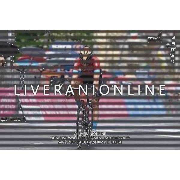 24-05-2022 Giro D\'italia; Tappa 16 Salo - Aprica; 2022, Bahrain - Victorious; Landa Meana, Mikel; Aprica; ©SIROTTI/AGENZIA ALDO LIVERANI SAS