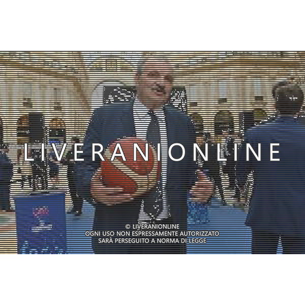 ¬© TVRG Countdown EuroBasket 2022 nella foto Romeo Meo Sacchetti allenatore della Nazionale Milano 24-05-2022 A 100 giorni dall\'inizio e\' partito il conto alla rovescia per i Campionati Europei di Basket 2022 foto Roberto Garavaglia/ag. Aldo Liverani sas/AGENZIA ALDO LIVERANI SAS
