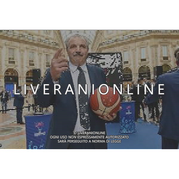© TVRG Countdown EuroBasket 2022 nella foto Romeo Meo Sacchetti allenatore della Nazionale Milano 24-05-2022 A 100 giorni dall\'inizio e\' partito il conto alla rovescia per i Campionati Europei di Basket 2022 foto Roberto Garavaglia/ag. Aldo Liverani sas/AGENZIA ALDO LIVERANI SAS