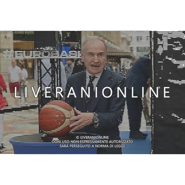 ¬© TVRG Countdown EuroBasket 2022 nella foto Giovanni Petrucci presidente FIP Federazione Italiana Pallacanestro Milano 24-05-2022 A 100 giorni dall\'inizio e\' partito il conto alla rovescia per i Campionati Europei di Basket 2022 foto Roberto Garavaglia/ag. Aldo Liverani sas/AGENZIA ALDO LIVERANI SAS