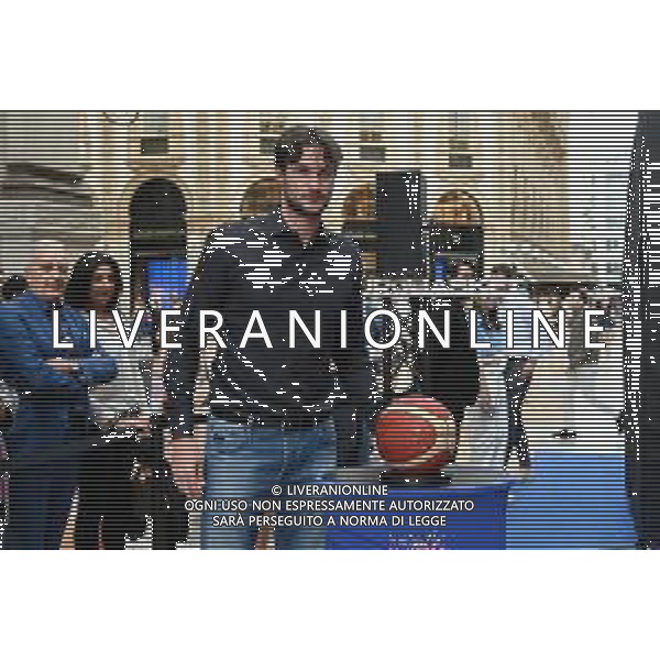 ¬© TVRG Countdown EuroBasket 2022 nella foto Danilo Gallinari Milano 24-05-2022 A 100 giorni dall\'inizio e\' partito il conto alla rovescia per i Campionati Europei di Basket 2022 foto Roberto Garavaglia/ag. Aldo Liverani sas/AGENZIA ALDO LIVERANI SAS