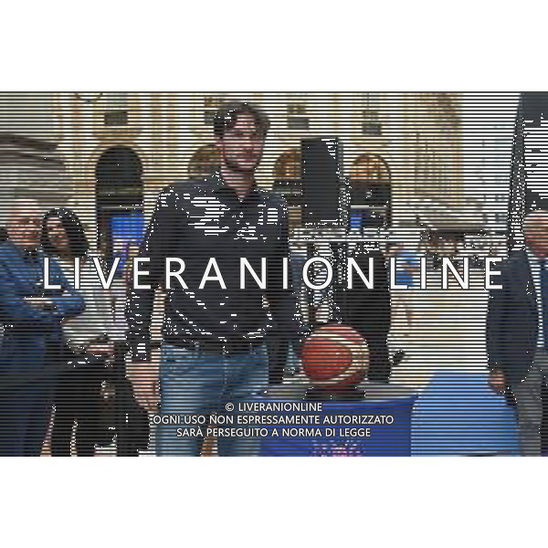 ¬© TVRG Countdown EuroBasket 2022 nella foto Danilo Gallinari Milano 24-05-2022 A 100 giorni dall\'inizio e\' partito il conto alla rovescia per i Campionati Europei di Basket 2022 foto Roberto Garavaglia/ag. Aldo Liverani sas/AGENZIA ALDO LIVERANI SAS