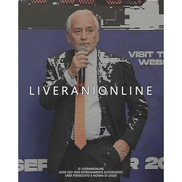 ¬© TVRG Countdown EuroBasket 2022 nella foto Raffaele Pagnozzi presidente del comitato organizzatore del girone di Milano di EuroBasket 2022 Milano 24-05-2022 A 100 giorni dall\'inizio e\' partito il conto alla rovescia per i Campionati Europei di Basket 2022 foto Roberto Garavaglia/ag. Aldo Liverani sas/AGENZIA ALDO LIVERANI SAS