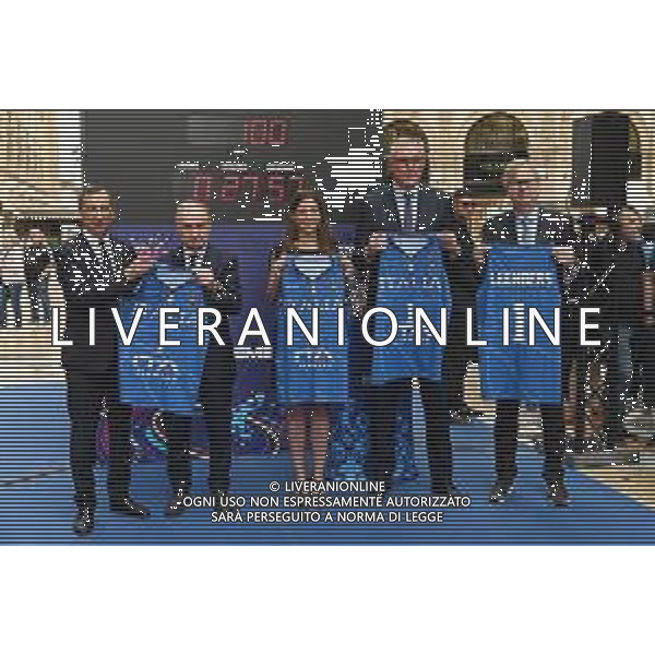 ¬© TVRG Countdown EuroBasket 2022 Milano 24-05-2022 A 100 giorni dall\'inizio e\' partito il conto alla rovescia per i Campionati Europei di Basket 2022 foto Roberto Garavaglia/ag. Aldo Liverani sas/AGENZIA ALDO LIVERANI SAS