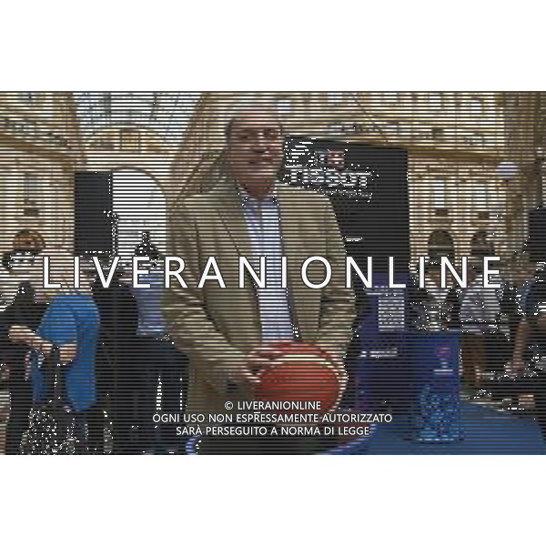 ¬© TVRG Countdown EuroBasket 2022 nella foto Dino Meneghin Milano 24-05-2022 A 100 giorni dall\'inizio e\' partito il conto alla rovescia per i Campionati Europei di Basket 2022 foto Roberto Garavaglia/ag. Aldo Liverani sas/AGENZIA ALDO LIVERANI SAS