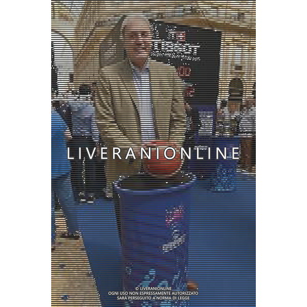 ¬© TVRG Countdown EuroBasket 2022 nella foto Dino Meneghin Milano 24-05-2022 A 100 giorni dall\'inizio e\' partito il conto alla rovescia per i Campionati Europei di Basket 2022 foto Roberto Garavaglia/ag. Aldo Liverani sas/AGENZIA ALDO LIVERANI SAS