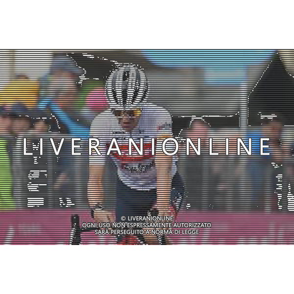 24-05-2022 Giro D\'italia; Tappa 16 Salo - Aprica; 2022, Trek - Segafredo; Lopez, Juan Pedro; Aprica; ©SIROTTI/AGENZIA ALDO LIVERANI SAS