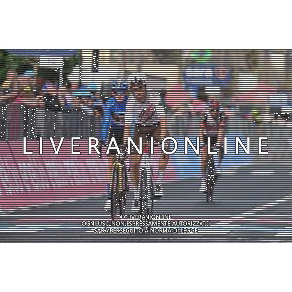 24-05-2022 Giro D\'italia; Tappa 16 Salo - Aprica; 2022, Ag2r - Citroen; Cherel, Mikael; Aprica; ©SIROTTI/AGENZIA ALDO LIVERANI SAS