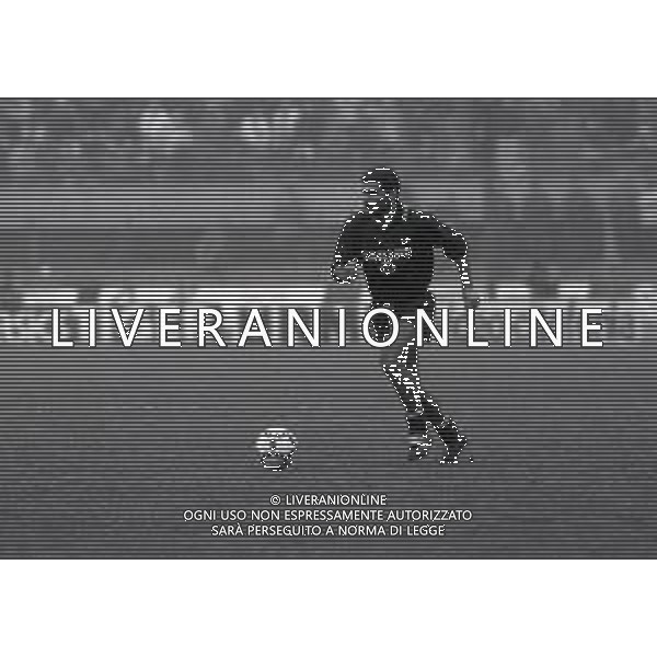 06-01-1988 TORINO COPPA ITALIA ANDATA OTTAVI DI FINALE JUVENTUS-PESCARA 1-0 NELLA FOTO BLAZ SLISKOVIC AG ALDOLIVERANI SAS