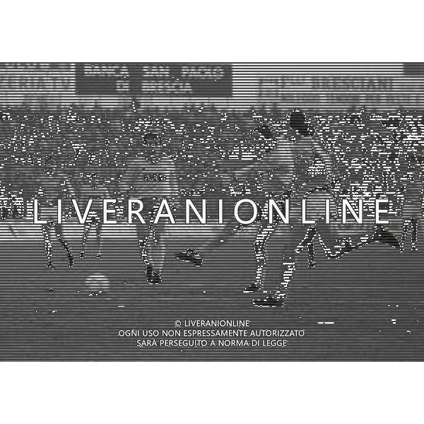 21-12-1986 BRESCIA-CAMPIONATO DI CALCIO SERIE A BRESCIA VERONA 1-1 NELLA FOTO PREBEN LARSEN ELKJAER AG ALDO LIVERANI SAS