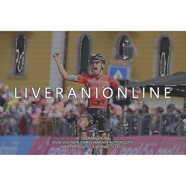 25-05-2022 Giro D\'italia; Tappa 17 Ponte Di Legno - Lavarone; 2022, Bahrain - Victorious; Buitrago Sanchez, Santiago; Lavarone; ©SIROTTI/AGENZIA ALDO LIVERANI SAS