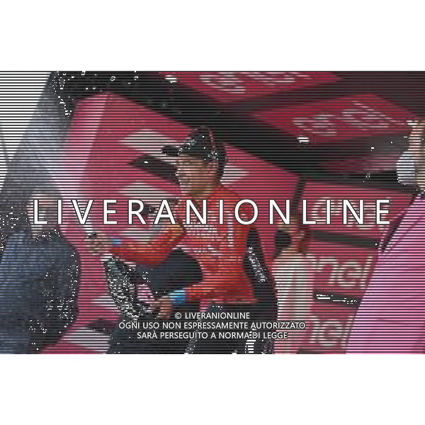25-05-2022 Giro D\'italia; Tappa 17 Ponte Di Legno - Lavarone; 2022, Bahrain - Victorious; Buitrago Sanchez, Santiago; Lavarone; ©SIROTTI/AGENZIA ALDO LIVERANI SAS