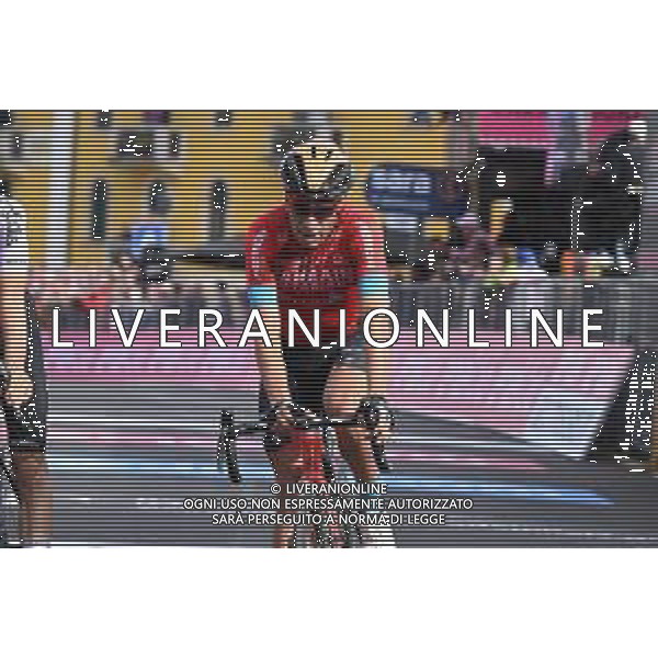 25-05-2022 Giro D\'italia; Tappa 17 Ponte Di Legno - Lavarone; 2022, Bahrain - Victorious; Landa Meana, Mikel; Lavarone; ©SIROTTI/AGENZIA ALDO LIVERANI SAS