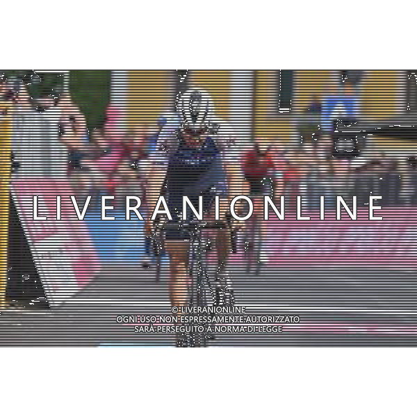 25-05-2022 Giro D\'italia; Tappa 17 Ponte Di Legno - Lavarone; 2022, Quick Step - Alpha Vinyl; Vansevenant, Mauri; Lavarone; ©SIROTTI/AGENZIA ALDO LIVERANI SAS