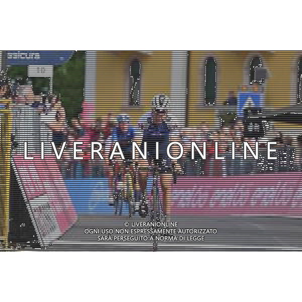 25-05-2022 Giro D\'italia; Tappa 17 Ponte Di Legno - Lavarone; 2022, Quick Step - Alpha Vinyl; Vansevenant, Mauri; Lavarone; ©SIROTTI/AGENZIA ALDO LIVERANI SAS