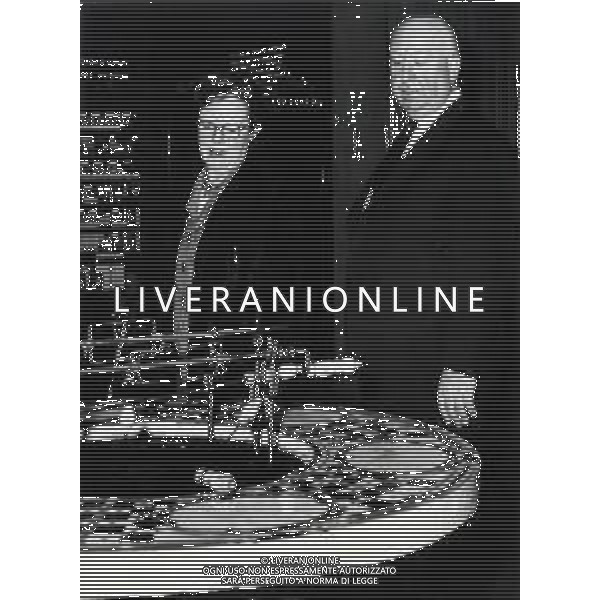 RETROSPETTIVA ALFRED HITCHCOCK REGISTA E SCENEGGIATORE NELLA FOTO ALFRED HITCHCOCK AG ALDO LIVERANI SAS