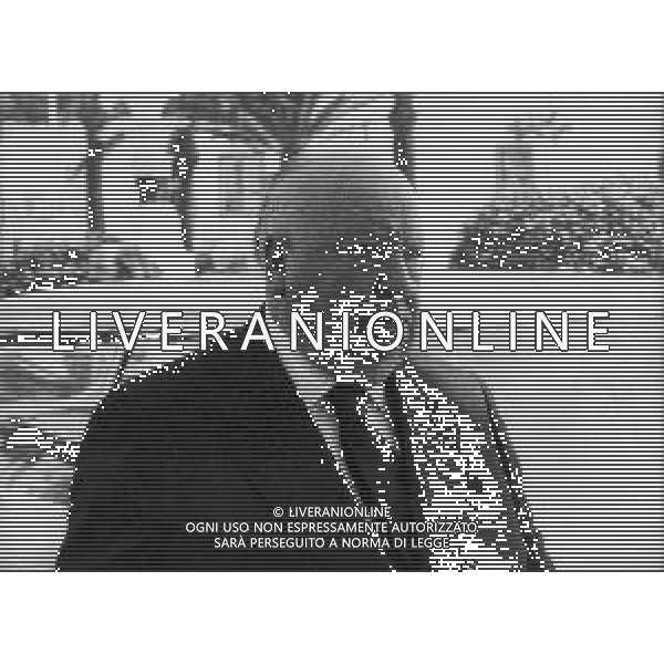 ARCHIVIO GIOVANNI LIVERANI NELLA FOTO ALFRED HITCHCOCK AG ALDO LIVERANI