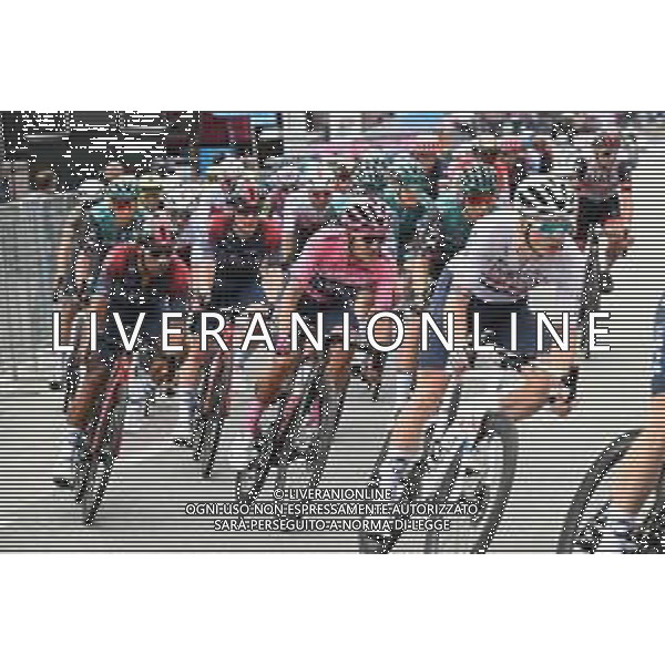 26-05-2022 Giro D\'italia; Tappa 18 Borgo Valsugana - Treviso; 2022, Ineos - Grenadiers; Carapaz Antonio, Richard Antonio; Narvaez, Jhonnatan; Treviso; ©SIROTTI/AG. ALDO LIVERANI SAS