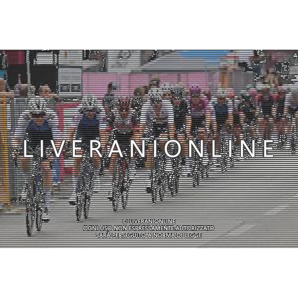 26-05-2022 Giro D\'italia; Tappa 18 Borgo Valsugana - Treviso; 2022, Uae Emirates; 2022, Groupama - Fdj; Ulissi, Diego; Konovalovas, Ignatas; Treviso; ©SIROTTI/AG. ALDO LIVERANI SAS