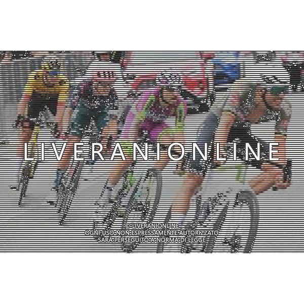 26-05-2022 Giro D\'italia; Tappa 18 Borgo Valsugana - Treviso; 2022, Alpecin - Fenix; 2022, Bardiani - Csf Faizane; 2022, Ef Education - Easypost; 2022, Jumbo - Visma; De Bondt, Dries; Gabburo, Davide; Nielsen Magnus, Cort; Affini, Edoardo; Treviso; ©SIROTTI/AG. ALDO LIVERANI SAS