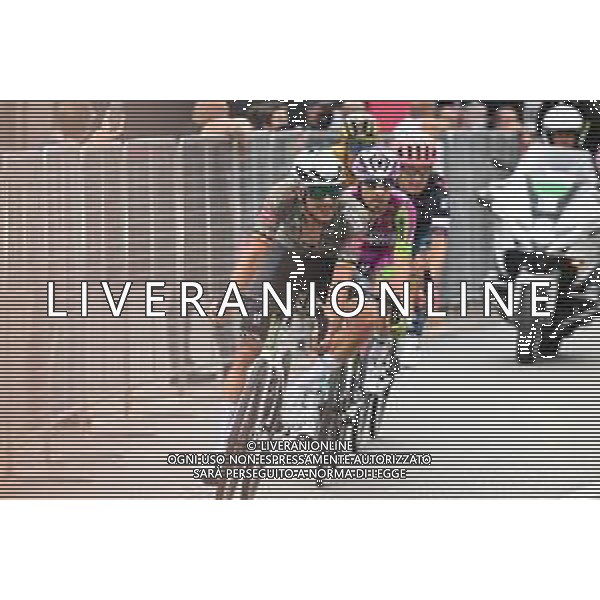 26-05-2022 Giro D\'italia; Tappa 18 Borgo Valsugana - Treviso; 2022, Alpecin - Fenix; 2022, Bardiani - Csf Faizane; De Bondt, Dries; Gabburo, Davide; Treviso; ©SIROTTI/AG. ALDO LIVERANI SAS