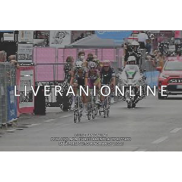 26-05-2022 Giro D\'italia; Tappa 18 Borgo Valsugana - Treviso; 2022, Alpecin - Fenix; 2022, Bardiani - Csf Faizane; 2022, Ef Education - Easypost; De Bondt, Dries; Gabburo, Davide; Nielsen Magnus, Cort; Treviso; ©SIROTTI/AG. ALDO LIVERANI SAS