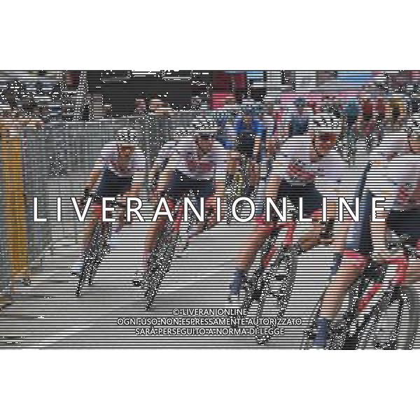 26-05-2022 Giro D\'italia; Tappa 18 Borgo Valsugana - Treviso; 2022, Trek - Segafredo; Ciccone, Giulio; Mollema, Bauke; Treviso; ©SIROTTI/AG. ALDO LIVERANI SAS