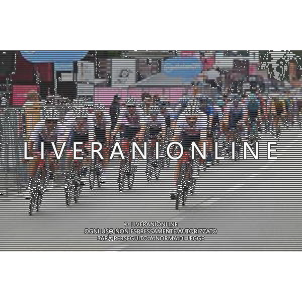 26-05-2022 Giro D\'italia; Tappa 18 Borgo Valsugana - Treviso; 2022, Trek - Segafredo; Mollema, Bauke; Lopez, Juan Pedro; Ciccone, Giulio; Treviso; ©SIROTTI/AG. ALDO LIVERANI SAS