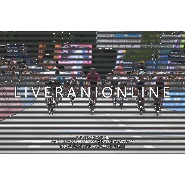 26-05-2022 Giro D\'italia; Tappa 18 Borgo Valsugana - Treviso; 2022, Groupama - Fdj; 2022, Dsm; Demare, Arnaud; Dainese, Alberto; Treviso; ©SIROTTI/AG. ALDO LIVERANI SAS