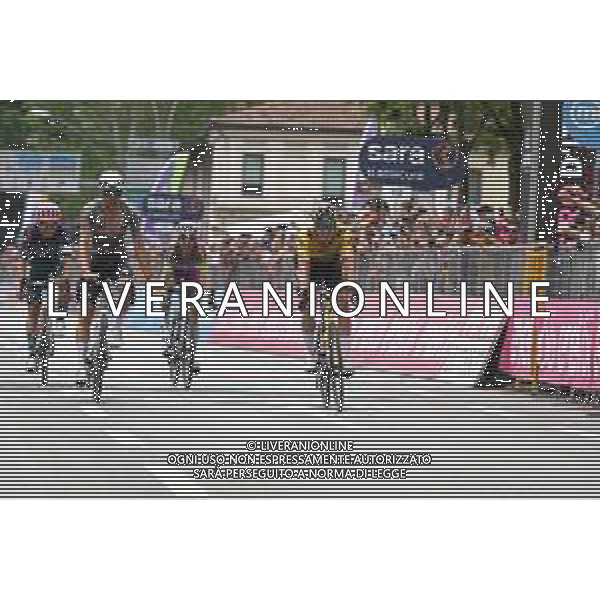 26-05-2022 Giro D\'italia; Tappa 18 Borgo Valsugana - Treviso; 2022, Alpecin - Fenix; 2022, Jumbo - Visma; De Bondt, Dries; Affini, Edoardo; Treviso; ©SIROTTI/AG. ALDO LIVERANI SAS