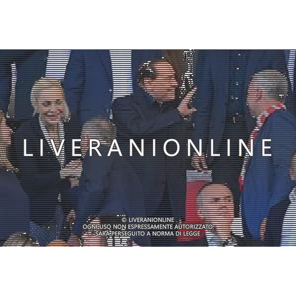 ¬© TVRG Silvio Berlusconi presidente Monza con Marta Fascina in tribuna Monza vs Pisa Monza 26-05-2022 U-Power Stadium Campionato Serie BKT - gara di andata finale playoff foto Roberto Garavaglia/ag. Aldo Liverani sas/AGENZIA ALDO LIVERANI SAS