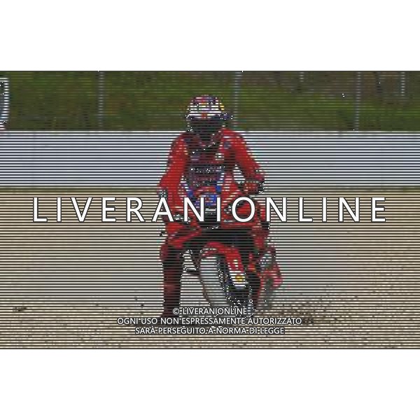 Alessio Marini/LMedia - Gran Premio d\'iItalia Oakley MotoGP Free Practice - MotoGP World Championship May 27 2022 - Mugello International Circuit Mugello, Italy Gran Premio d\'iItalia Oakley MotoGP Free Practice Photo showing: Miller Jack Aus Ducati Lenovo Team Ducati get out of the track @Alessio Marini/LiveMedia /AGENZIA ALDO LIVERANI SAS