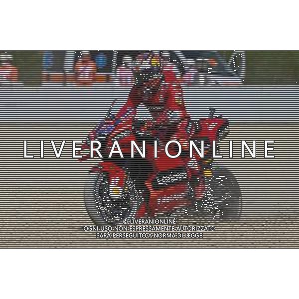 Alessio Marini/LMedia - Gran Premio d\'iItalia Oakley MotoGP Free Practice - MotoGP World Championship May 27 2022 - Mugello International Circuit Mugello, Italy Gran Premio d\'iItalia Oakley MotoGP Free Practice Photo showing: Miller Jack Aus Ducati Lenovo Team Ducati get out of the track @Alessio Marini/LiveMedia /AGENZIA ALDO LIVERANI SAS