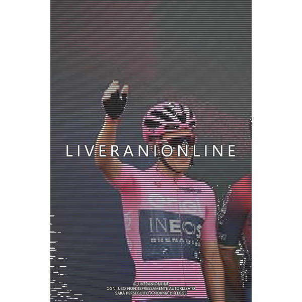 27-05-2022 Giro D\'italia; Tappa 19 Marano Lagunare - Santuario Di Castelmonte; 2022, Ineos - Grenadiers; Carapaz Antonio, Richard Antonio; Marano Lagunare; ©SIROTTI/AGENZIA ALDO LIVERANI SAS