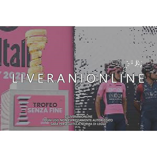 27-05-2022 Giro D\'italia; Tappa 19 Marano Lagunare - Santuario Di Castelmonte; 2022, Ineos - Grenadiers; Carapaz Antonio, Richard Antonio; Marano Lagunare; ©SIROTTI/AGENZIA ALDO LIVERANI SAS