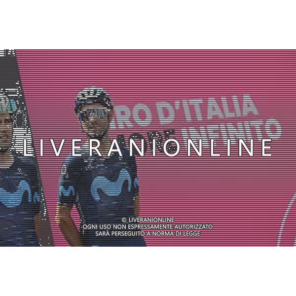 27-05-2022 Giro D\'italia; Tappa 19 Marano Lagunare - Santuario Di Castelmonte; 2022, Movistar; Valverde, Alejandro; Marano Lagunare; ©SIROTTI/AGENZIA ALDO LIVERANI SAS