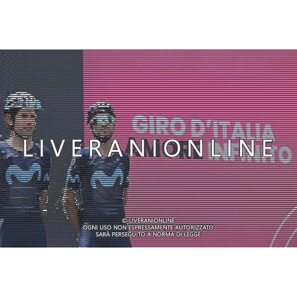 27-05-2022 Giro D\'italia; Tappa 19 Marano Lagunare - Santuario Di Castelmonte; 2022, Movistar; Valverde, Alejandro; Marano Lagunare; ©SIROTTI/AGENZIA ALDO LIVERANI SAS