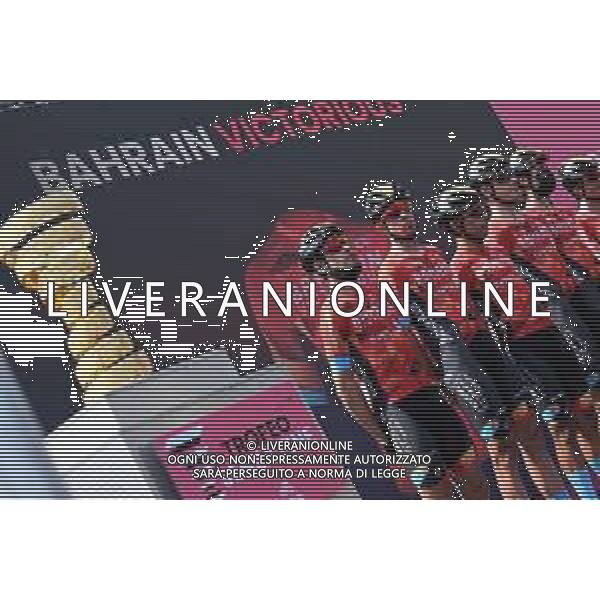 27-05-2022 Giro D\'italia; Tappa 19 Marano Lagunare - Santuario Di Castelmonte; 2022, Bahrain - Victorious; Landa Meana, Mikel; Marano Lagunare; ©SIROTTI/AGENZIA ALDO LIVERANI SAS
