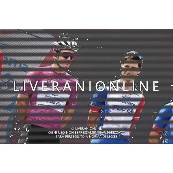 27-05-2022 Giro D\'italia; Tappa 19 Marano Lagunare - Santuario Di Castelmonte; 2022, Groupama - Fdj; Demare, Arnaud; Guarnieri, Jacopo; Marano Lagunare; ©SIROTTI/AGENZIA ALDO LIVERANI SAS