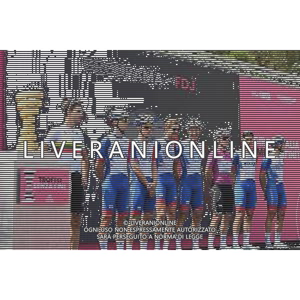 27-05-2022 Giro D\'italia; Tappa 19 Marano Lagunare - Santuario Di Castelmonte; 2022, Groupama - Fdj; Demare, Arnaud; Konovalovas, Ignatas; Marano Lagunare; ©SIROTTI/AGENZIA ALDO LIVERANI SAS