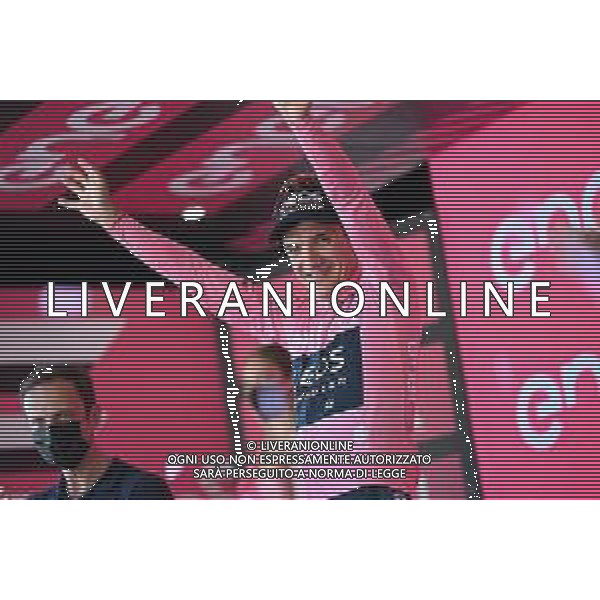 27-05-2022 Giro D\'italia; Tappa 19 Marano Lagunare - Santuario Di Castelmonte; 2022, Ineos - Grenadiers; Carapaz Antonio, Richard Antonio; Santuario Di Castelmonte; ©SIROTTI/AGENZIA ALDO LIVERANI SAS