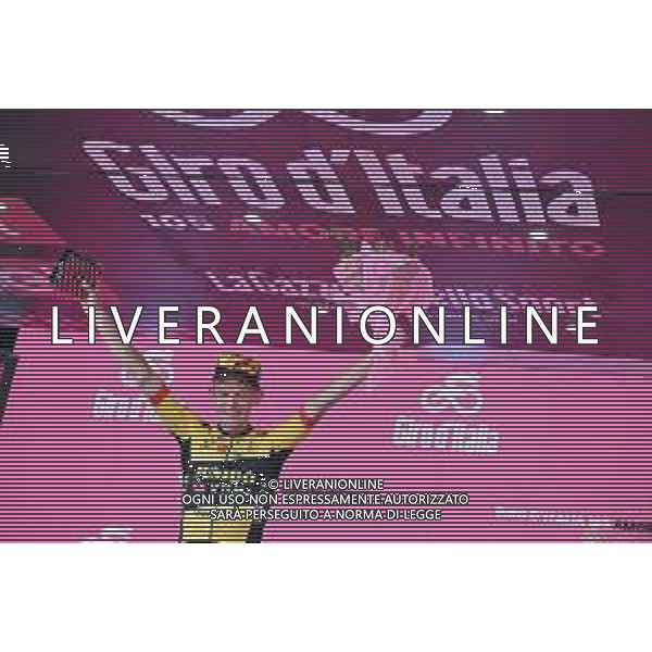 27-05-2022 Giro D\'italia; Tappa 19 Marano Lagunare - Santuario Di Castelmonte; 2022, Jumbo - Visma; Bouwman, Koen; Santuario Di Castelmonte; ©SIROTTI/AGENZIA ALDO LIVERANI SAS