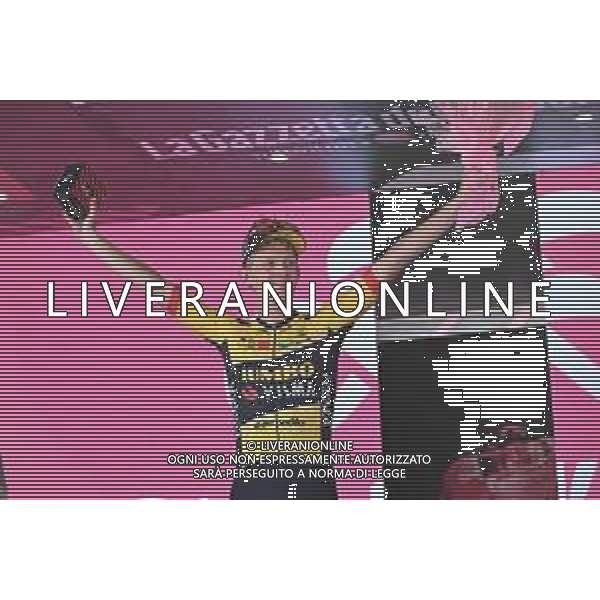 27-05-2022 Giro D\'italia; Tappa 19 Marano Lagunare - Santuario Di Castelmonte; 2022, Jumbo - Visma; Bouwman, Koen; Santuario Di Castelmonte; ©SIROTTI/AGENZIA ALDO LIVERANI SAS