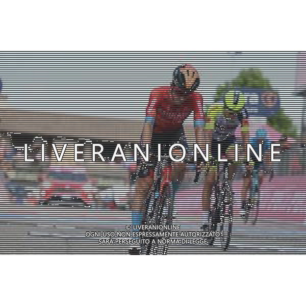 27-05-2022 Giro D\'italia; Tappa 19 Marano Lagunare - Santuario Di Castelmonte; 2022, Bahrain - Victorious; Bilbao, Peio; Santuario Di Castelmonte; ©SIROTTI/AGENZIA ALDO LIVERANI SAS