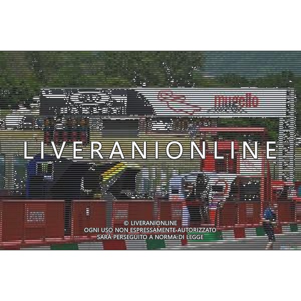 Alessio Marini/LMedia - Gran Premio d\'iItalia Oakley MotoGP Free Practice - MotoGP World Championship May 27 2022 - Mugello International Circuit Mugello, Italy Gran Premio d\'iItalia Oakley MotoGP Free Practice Photo showing: Finish line Mugello Circuit @Alessio Marini/LiveMedia /AGENZIA ALDO LIVERANI SAS