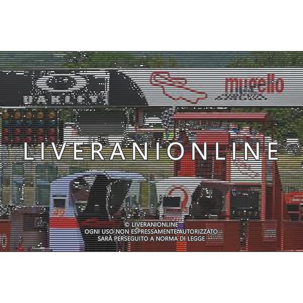 Alessio Marini/LMedia - Gran Premio d\'iItalia Oakley MotoGP Free Practice - MotoGP World Championship May 27 2022 - Mugello International Circuit Mugello, Italy Gran Premio d\'iItalia Oakley MotoGP Free Practice Photo showing: Finish line Mugello Circuit @Alessio Marini/LiveMedia /AGENZIA ALDO LIVERANI SAS