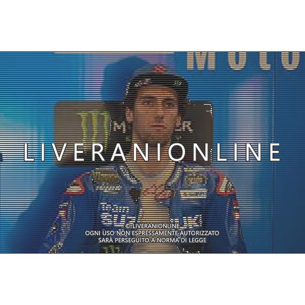 Alessio Marini/LMedia - Gran Premio d\'iItalia Oakley MotoGP Free Practice - MotoGP World Championship May 27 2022 - Mugello International Circuit Mugello, Italy Gran Premio d\'iItalia Oakley MotoGP Free Practice Photo showing: Rins Alex Spa Team Suzuki Ecstar Suzuki in the pits @Alessio Marini/LiveMedia /AGENZIA ALDO LIVERANI SAS