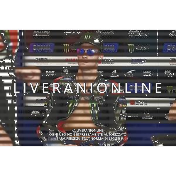 Alessio Marini/LMedia - Gran Premio d\'iItalia Oakley MotoGP Free Practice - MotoGP World Championship May 27 2022 - Mugello International Circuit Mugello, Italy Gran Premio d\'iItalia Oakley MotoGP Free Practice Photo showing: Quartararo Fabio Fra Monster Energy Yamaha Motogp Yamaha in the pits @Alessio Marini/LiveMedia /AGENZIA ALDO LIVERANI SAS
